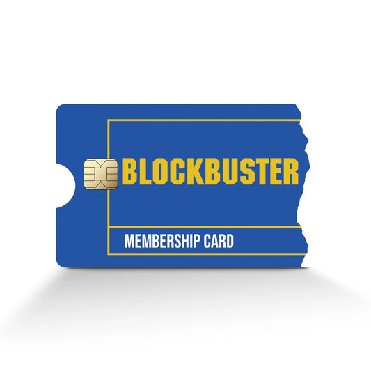 Blockbuster Card Sticker (Pack of 2!)