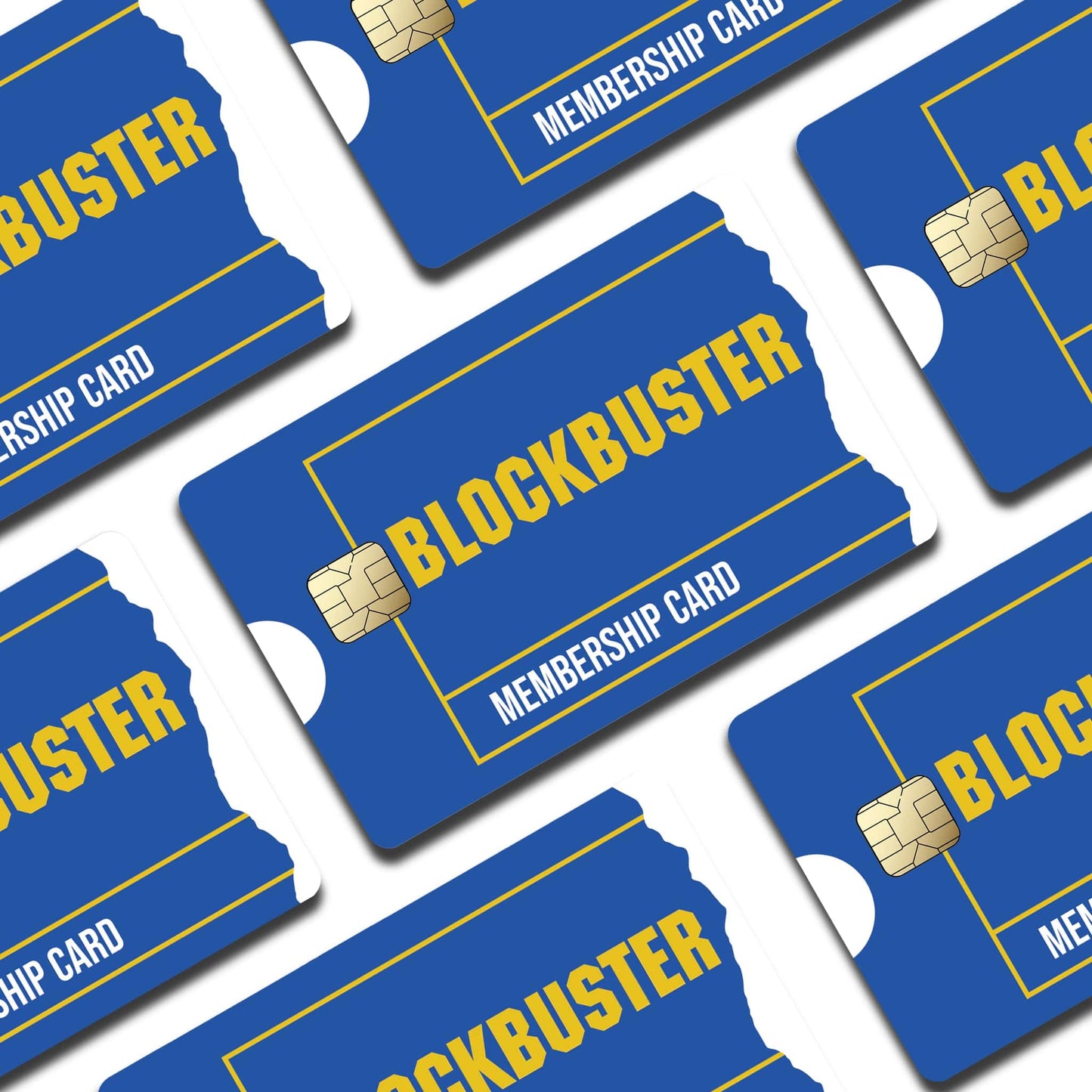 Blockbuster Card Sticker (Pack of 2!)