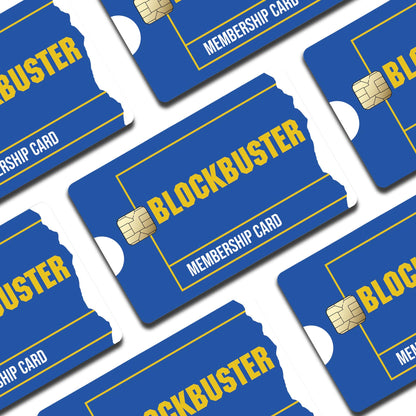 Blockbuster Card Sticker (Pack of 2!)